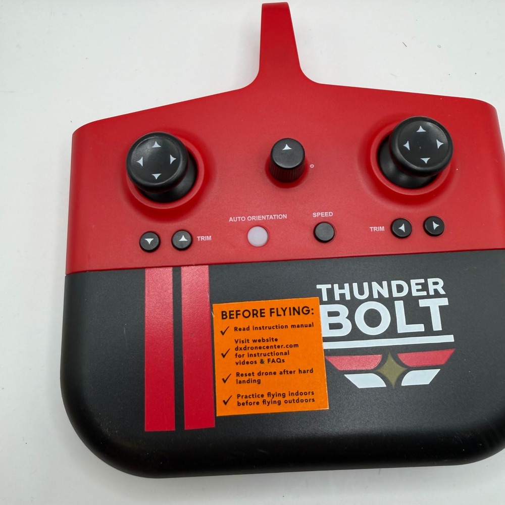 FAO Schwarz Thunderbolt Jet X-2 Drone Remote Control Replacement 1015953 Red